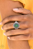 Paparazzi - Please and Thank You - Green Paparazzi Ring Fashion Fix
