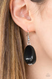 Paparazzi - In Good Glazes - Black Necklace Blockbuster
