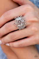 Paparazzi - Coastal Chic - Silver Paparazzi Ring Fashion Fix