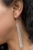 Paparazzi - SCARFed for Attention - Silver Necklace Blockbuster