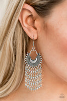 Paparazzi - Catching Dreams - Silver Earrings