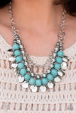 Paparazzi - Leave Her Wild - Blue Necklace Fashion Fix