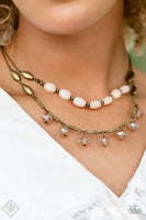 Paparazzi - Sheen Season - Brass Necklace Fashion Fix