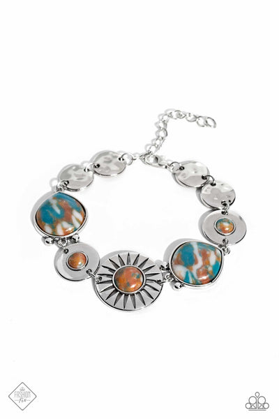 Paparazzi - Catch Me If You CLAN - Brown Bracelet Clasp Fashion Fix