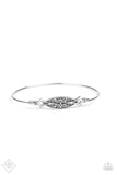 Paparazzi -  Exquisitely Empress - Silver Bracelet Fashion Fix