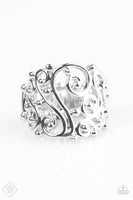 Paparazzi - REGAL Advice - Silver Paparazzi Ring #299