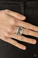 Imperial Incandescence - Black Paparazzi Ring #2439