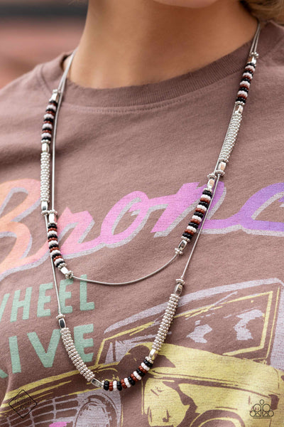 Paparazzi - Caviar Chic - Multi Necklace Fashion fix