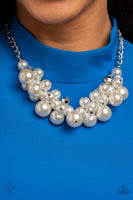 Paparazzi - Romantically Reminiscent - White Necklace Fashion Fix