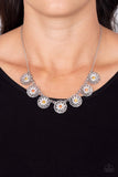 Paparazzi -  Garden Greetings - Orange Necklace