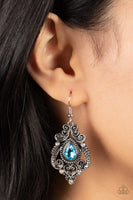 Paparazzi - Palace Perfection - Blue Earrings