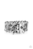 Paparazzi - Get Your GROVE On - Black Paparazzi Ring #3497