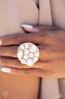 Paparazzi - SEA Reason - Gold Paparazzi  Ring Fashion Fix