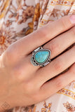 Paparazzi - Rural Rapids - Blue Paparazzi Ring
