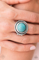 Paparazzi -  Drive You Wild - Blue Paparazzi Ring Fashion fix