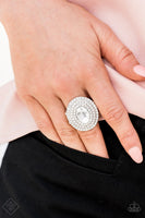 Paparazzi - Metro Millionaire - White Ring Fashion Fix
