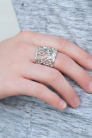Paparazzi - REGAL Advice - Silver Paparazzi Ring #299