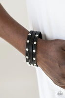 Radical Raider - Black Bracelet Snap Paparazzi #657