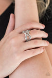 Infinite Illumination - Silver Paparazzi Ring #3064