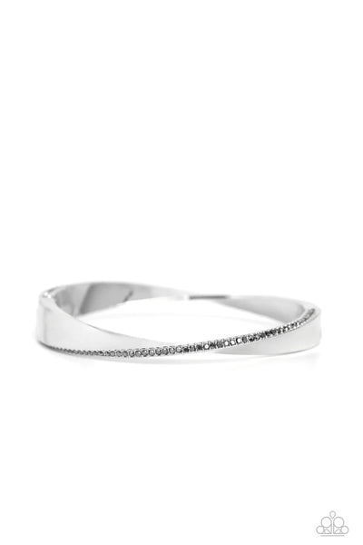 Paparazzi - Artistically Adorned - Silver Bracelet Hinged