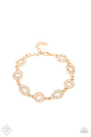 Paparazzi - Royally Refined - Gold Bracelet Clasp Fashion Fix