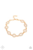 Paparazzi - Royally Refined - Gold Bracelet Clasp Fashion Fix