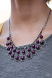 Paparazzi - Really Rococo - Purple Necklace Fashion Fix
