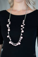 Paparazzi - Theres Always Room At The Top - Pink Necklace #3239 (D)