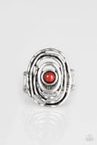 Paparazzi - Colorfully Chaotic - Brown Paparazzi Ring #4976