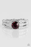 Paparazzi - Champion Chic - Purple Paparazzi Ring #384