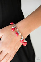 Paparazzi - Mountain Mamba - Red Bracelet Clasp  #162