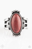 Stone Arches - Brown Paparazzi Ring #1745