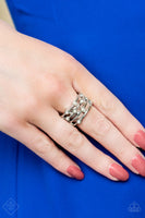 Paparazzi - Make Way For Broadway - White Paparazzi Ring Fashion Fix