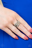 Paparazzi - Make Way For Broadway - White Paparazzi Ring Fashion Fix