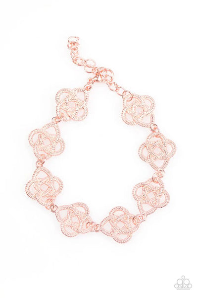 Egyptian Etiquette - Copper Bracelet Paparazzi #3478 (D)