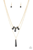 Basic Groundwork - Black Paparazzi Necklace