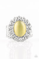 Paparazzi - Cinderella Cinderella - Yellow Moonstone Paparazzi Ring #4849