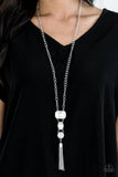 Paparazzi - Diamond Debutante - White Necklace