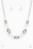 Paparazzi - The Camera Never Lies - White Necklace Fashion Fix