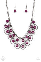 Paparazzi - Really Rococo - Purple Necklace Fashion Fix