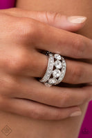Paparazzi - Princess Pedigree - White Paparazzi Ring Fashion Fix