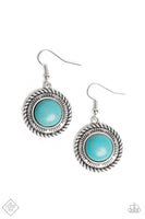 Paparazzi - Natural-Born Nomad - Blue Earrings Fashion Fix