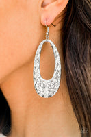 Paparazzi - Artisan Abundance - Silver Earrings Fashion Fix