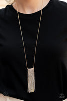 Paparazzi - Stellar Crescendo - Gold Necklace Fashion Fix