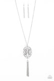 Paparazzi - A MANDALA Of The People - Silver Necklace #4761 (D)