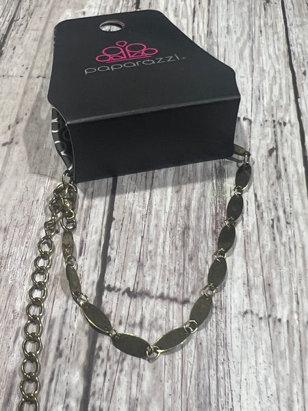 Flash Fire - Brass Bracelet Clasp Paparazzi  #452