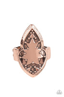 Tribal Ware - Copper Paparazzi Ring #3344
