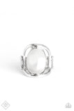 Paparazzi -  All Shine, All The Time - Silver Paparazzi Ring Fashion Fix
