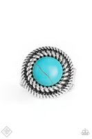 Paparazzi - Rare Minerals - Blue Paparazzi Ring Fashion Fix