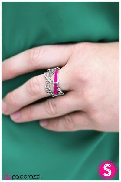 The Color Guard - Pink Paparazzi Ring #4559